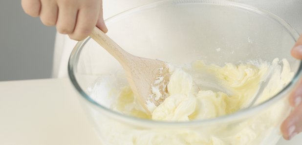 cream and sugar baking