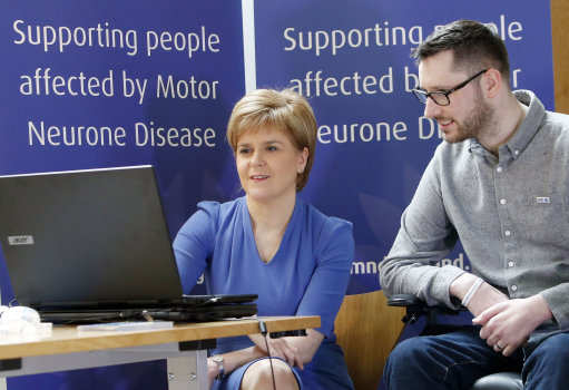 Nicola Sturgeon & Gordon Aikman