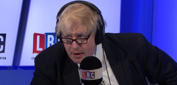 Boris Johnson LBC