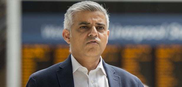 Sadiq Khan Liverpool Street