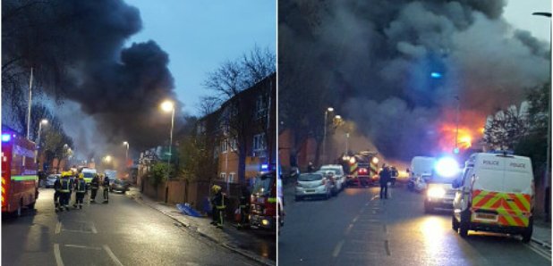 Tottenham bakery fire