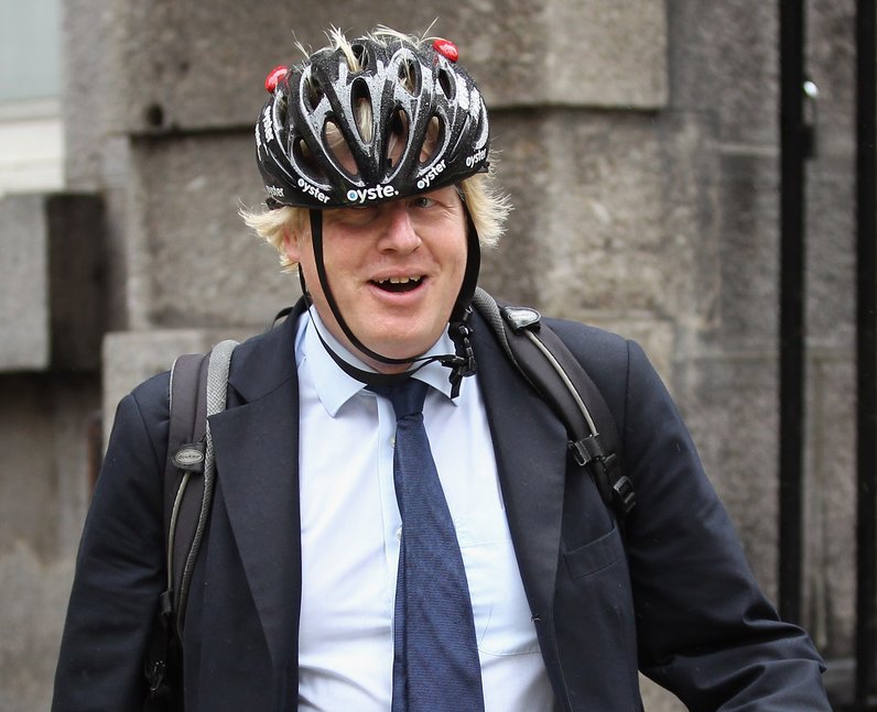 Image result for boris johnson helmet hair