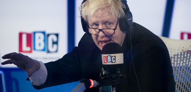 Boris Johnson LBC Hands Up