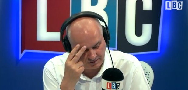 Iain Dale Studio Hand On Head