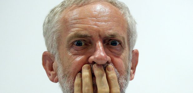 Jeremy Corbyn Hand Face