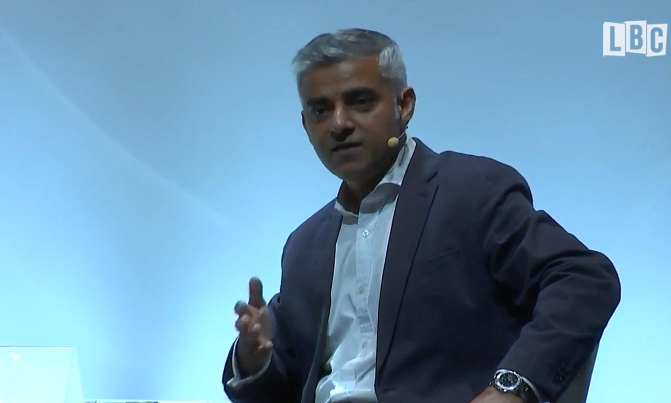 Sadiq Khan state of London debate