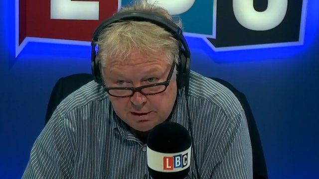 Nick Ferrari Unimpressed