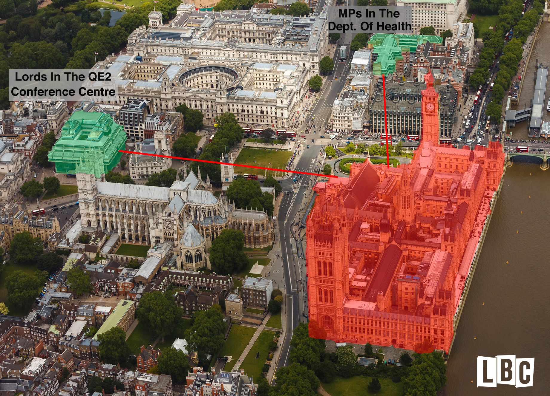 Locations For MPs And Lords After Parliament