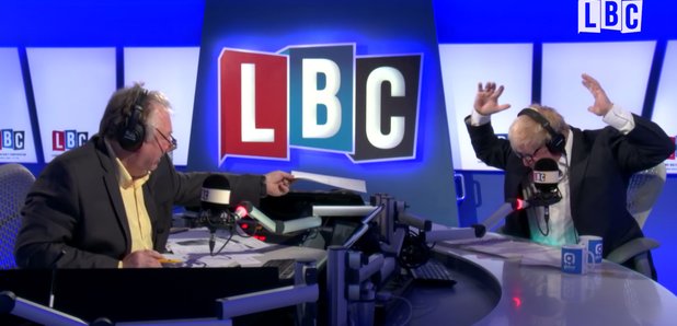 Boris Bridges Hands Up Nick Ferrari