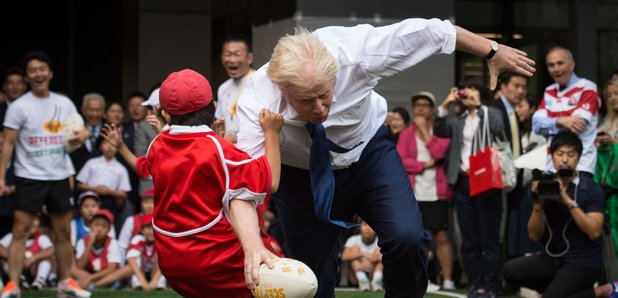 Boris Johnson Rugby Boy