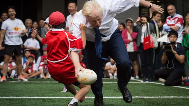 Boris Johnson Rugby Boy