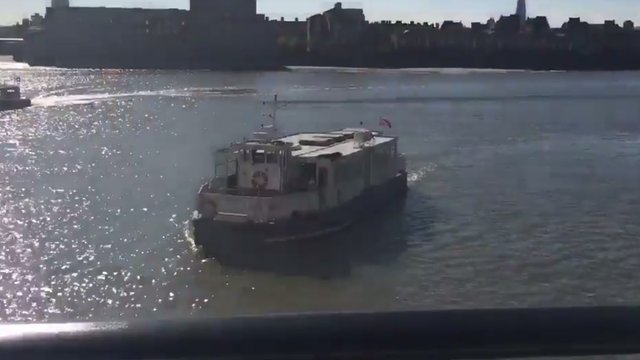 Canary Wharf Boat Crash