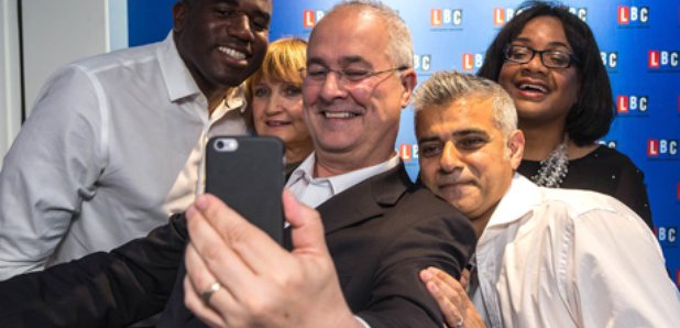 Iain Dale Selfie with Labour Mayoral candidates 