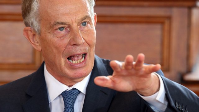 Tony Blair Hand