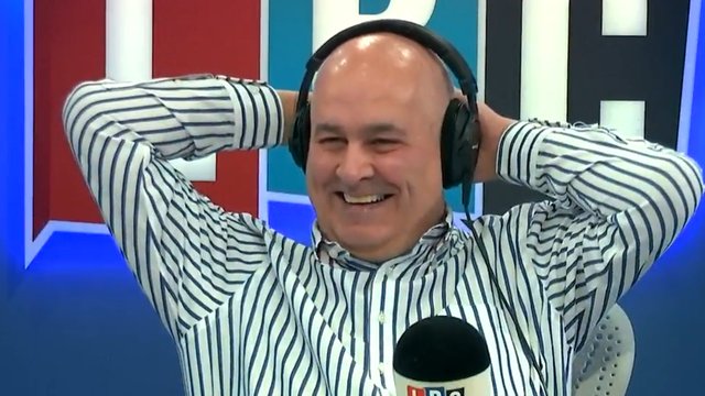 Iain Dale Laugh Hands