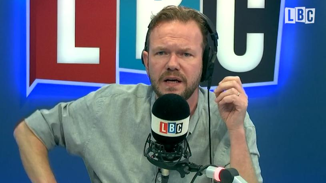 James O'Brien frustrated