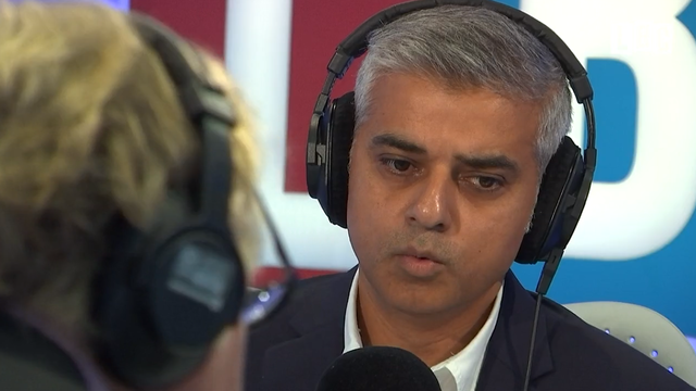 Sadiq Khan LBC