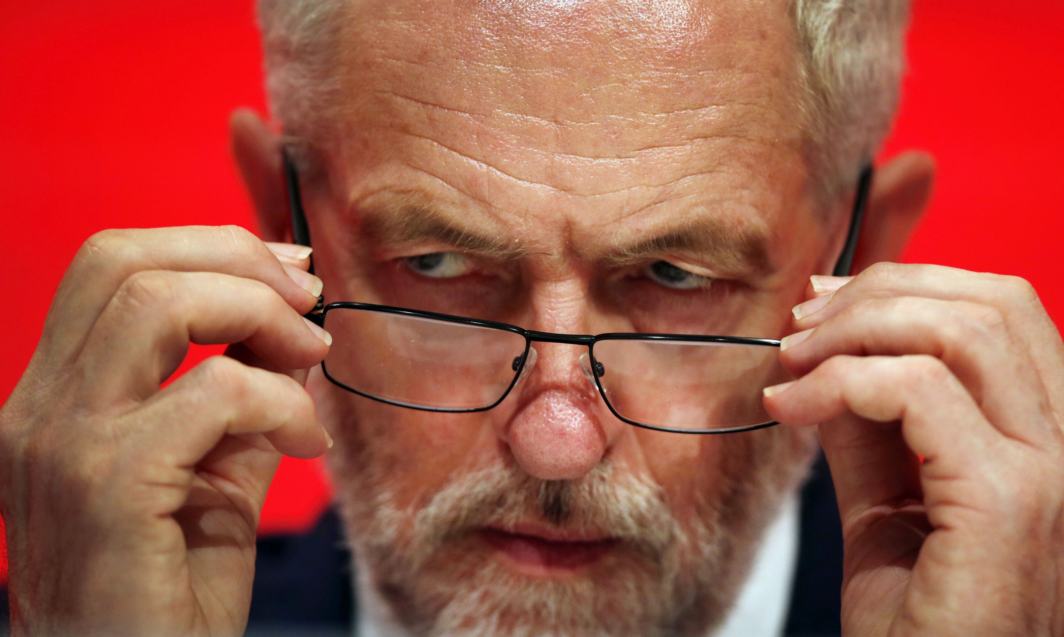 Jeremy Corbyn Eyes