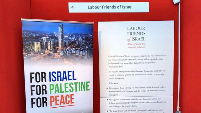 Labour Friends Of Israel Stall