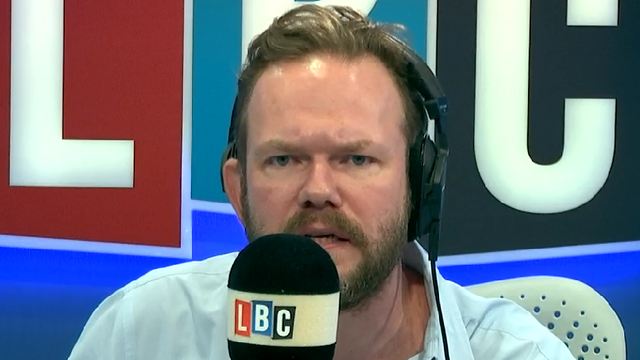 James O'Brien angry