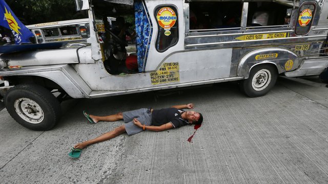 Philippines protests police