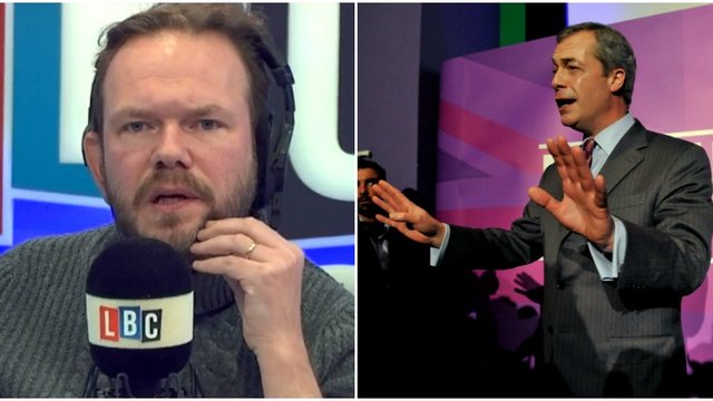 James O'Brien Nigel Farage