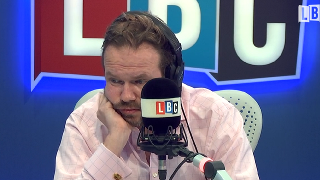 James O'Brien head in hands