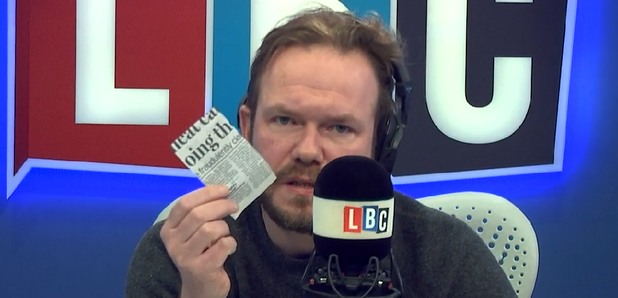 James O'Brien piece of paper