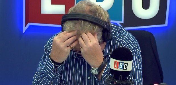 Nick Ferrari Head In Hands