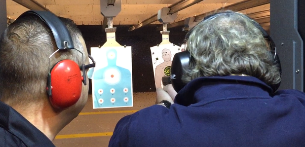 Nick Ferrari shooting range