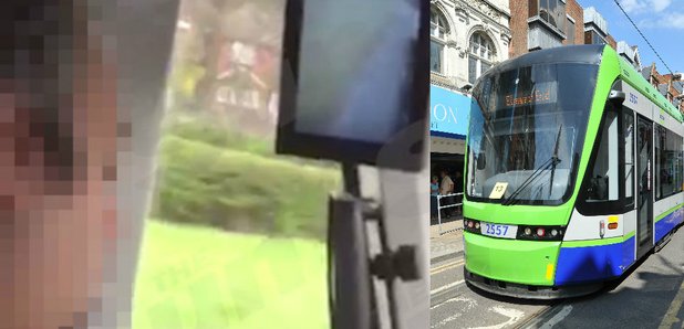 Croydon tram driver 