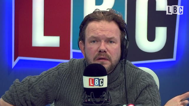 James O'Brien frustrated