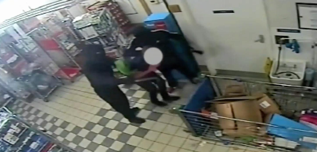 Absolutely Terrifying Armed Robbery Caught On Cctv Lbc