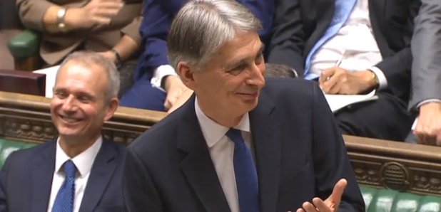 Philip Hammond smiling