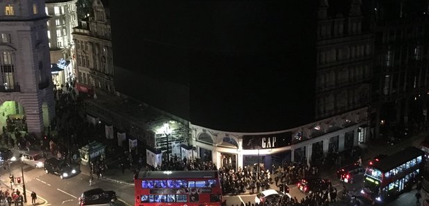 Piccadilly Circus power cut