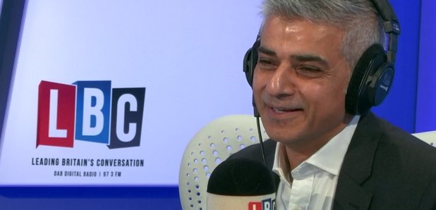 Sadiq Khan LBC