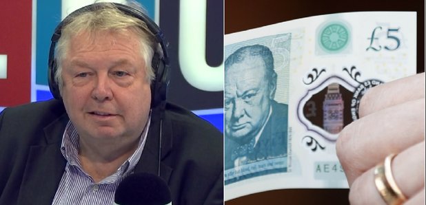 Nick Ferrari Five Pound Note