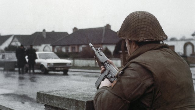 British Soldier Belfast