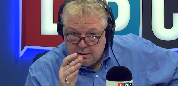 Nick Ferrari pointing