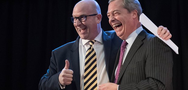 Paul Nuttall Nigel Farage