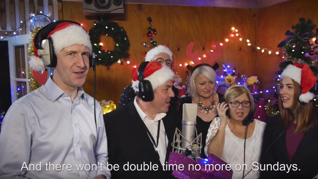 Labour Christmas song