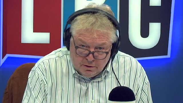 Nick Ferrari looking at camera