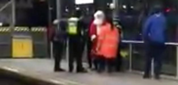 Santa arrested 