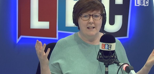 Shelagh Fogarty becomes agitated during a call