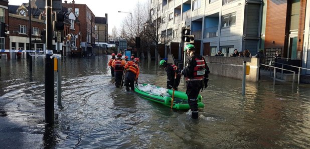 Stoke Newington flood