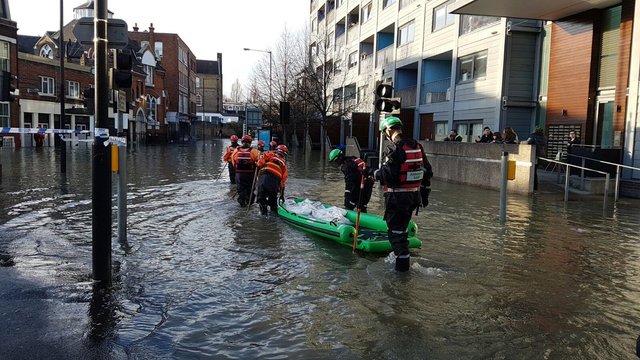 Stoke Newington flood