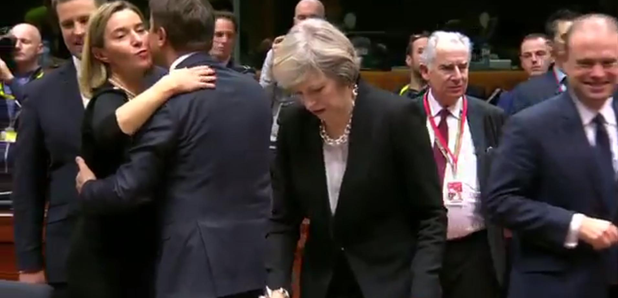 Theresa May EU Summit