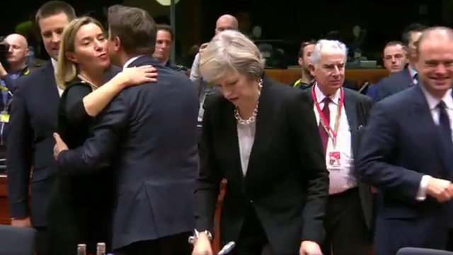 Theresa May EU Summit