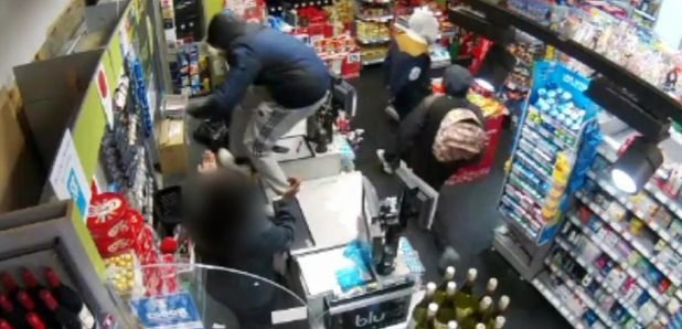 CCTV Of Men Stealing From London Co-Op