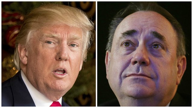 Salmond Wants Trump To Grow Up